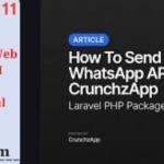 How to Send WhatsApp Messages in Laravel: A Comprehensive Guide